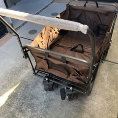 未使用品　キャリーワゴン　アウトドアの画像
