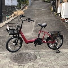 試乗🉑新車仕上げ⭐️中古子供乗せ電動自転車ギュットアニーズの画像