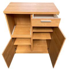 日本製 レンジボード キッチンボード 一人暮らし 幅80ｃｍの画像