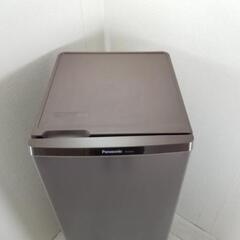 中古 パナソニック 168L 2ドア冷蔵庫 自動霜取りファン式 2017年～2018年製 ブラウン 人気 一人暮らし 二人暮らし　冷凍庫の画像