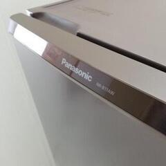 中古 パナソニック 168L 2ドア冷蔵庫 自動霜取りファン式 2017年～2018年製 ブラウン 人気 一人暮らし 二人暮らし　冷凍庫の画像
