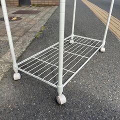 リサイクルショップどりーむ荒田店　No5078 メタルラック　スチールラック　棚　収納　シェルフ　マルチラック　用途いろいろ♪　の画像