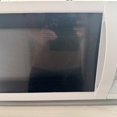 電子レンジ（約1年使用）の画像