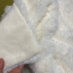 ふわふわもこもこ毛布、100×160センチの画像