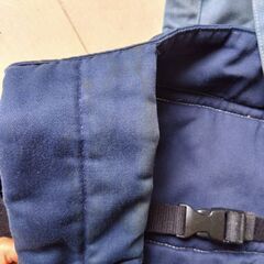 キャリフリー　抱っこ紐　ネイビー　軽量の画像