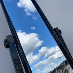 スタンドミラー キャスター付き の画像