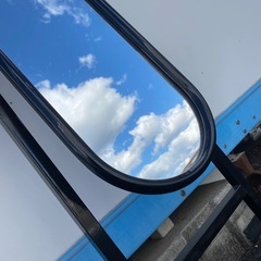 スタンドミラー キャスター付き の画像