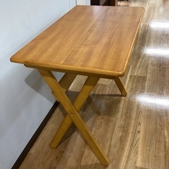 折りタタミテーブル【町田市再生家具】1028の画像