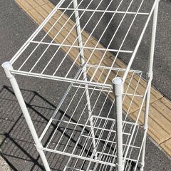 リサイクルショップどりーむ荒田店　No5074 メタルラック 収納ラック　ラック  収納の画像