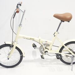 KCD NAGOYA SS-H16 年式不明 16インチ 折り畳み自転車の画像