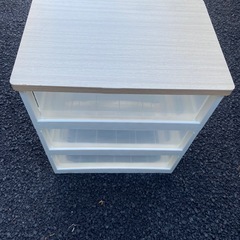 ３段衣類ケース　ウッドチェスト　アイリスオーヤマ　衣類収納ケース　衣装ケース　②の画像