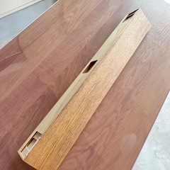 無印良品 壁に付けられる家具棚  88cm オーク材 の画像