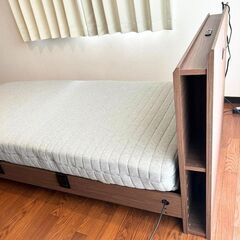 ニトリ 電動ベッド 介護ベッド シングルの画像