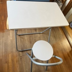 机椅子セットの画像