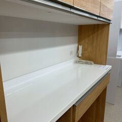 ★リユースのサカイ高崎店★TJ13173 ニトリ レンジボード ライトブラウン H201.5×D42×W120.5 クリーニング済みの画像