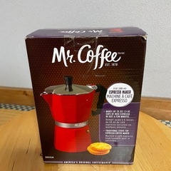 新品のエスプレッソメーカー
の画像