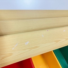絵本＆おもちゃ収納ラック 絵本ラック 絵本棚 おもちゃ箱の画像