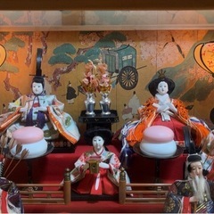 オルゴール付きひなに雛人形の画像