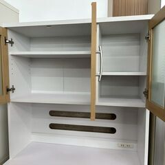 ★リユースのサカイ高崎店★TJ13175  レンジボード ライトブラウン H180×D42×W89.5 クリーニング済みの画像