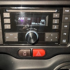 トヨタ 純正 オーディオ スペイドに装着してたものを取り外しました。の画像