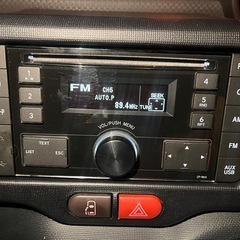 トヨタ 純正 オーディオ スペイドに装着してたものを取り外しました。の画像