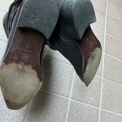引取限定 ブーツ サイズ38 Made in Italyの画像
