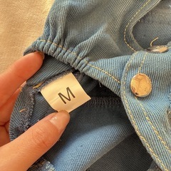 ペット服　サロペットスカート　Mの画像