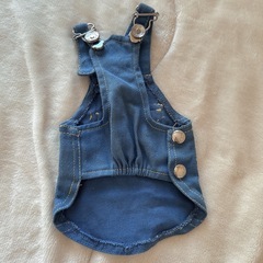 ペット服　サロペットスカート　Mの画像