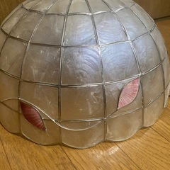 10/30本日限り⭐️ペンダントライト　カピス貝　ステンドグラス風の画像