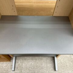 ★リユースのサカイ高崎店★TJ13180  パソコンデスク ライトブラウン/グレー H135×D46×W76 クリーニング済みの画像