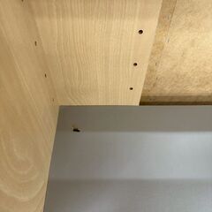 ★リユースのサカイ高崎店★TJ13180  パソコンデスク ライトブラウン/グレー H135×D46×W76 クリーニング済みの画像