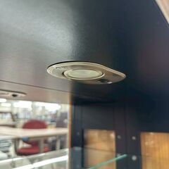 ★リユースのサカイ高崎店★TJ13181  飾り棚 黒 H100×D29×W76 クリーニング済みの画像