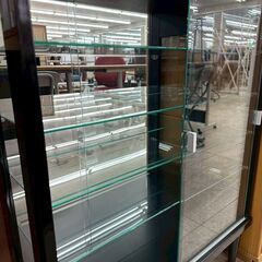 ★リユースのサカイ高崎店★TJ13181  飾り棚 黒 H100×D29×W76 クリーニング済みの画像