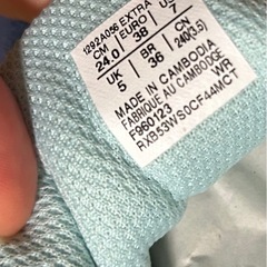 アシックス　ウォーキングシューズ24cmの画像