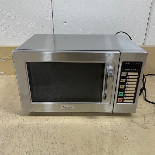 Panasonic 業務用電子レンジ NE-711GV 2023年製 通電OK／ステンレス製 60Hz専用モデル