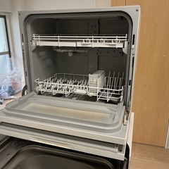 【Panasonic 食器洗い乾燥機】NP-TH1-W（2017年製）／ホワイト／動作確認済みの画像