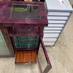 ロ2510-663 北谷家具　キットファニチャー　飾り棚　情熱価格　キズ汚れ有りの画像