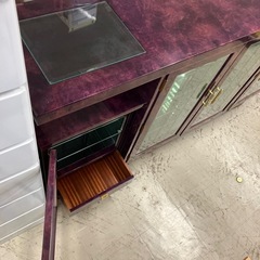 ロ2510-663 北谷家具　キットファニチャー　飾り棚　情熱価格　キズ汚れ有りの画像