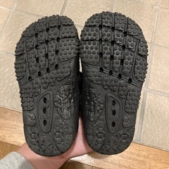 子供　サンダル　13.0 ブラックの画像