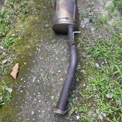 プリウス 30ガナドールマフラー　くりぬきくり抜きの画像