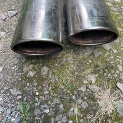 プリウス 30ガナドールマフラー　くりぬきくり抜きの画像