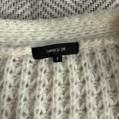 コムサイズム　ニットカーディガンの画像