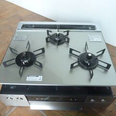 【未使用品】ハーマン ピアットバリ 都市ガス 3口 ビルトインコンロ 2024年製 DS3620WAP2STE 幅60cm 無水両面焼 ガラストップの画像