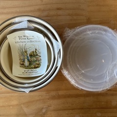 ピーターラビットキッキンコレクション　ボウル3Pセット
の画像
