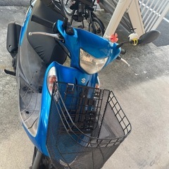 スズキ アドレスV125G（青）の画像