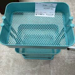 ★リユースのサカイ高崎店★TJ13187  ラック 青 H79×D31×W44 クリーニング済みの画像