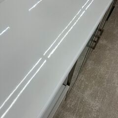 ★リユースのサカイ高崎店★TJ13189 (株)ニトリ レンジ台 白 H100.5×D50×W120.5 クリーニング済みの画像