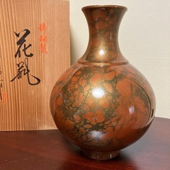 青銅製 花瓶 未使用品の画像