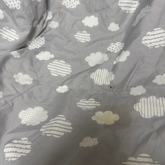 洗えてたためるベビーサークル クラウド(グレー) 5か月~ の画像