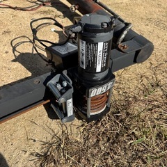 電動クレーン　軽トラ　ウインチ　無線リコモン付きの画像
